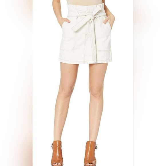 Free People Splendor in The Grass Skirt, Oatmeal, Off White Size 2 - Picture 3 of 14